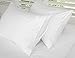 Cotton Zippered Pillow Protector Pair White/European Square