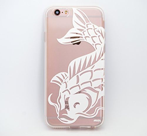 Milkyway Cases KOI FISH WHITE Clear TPU Cell Phone Case for iPhone 6 / 6S (4.7")