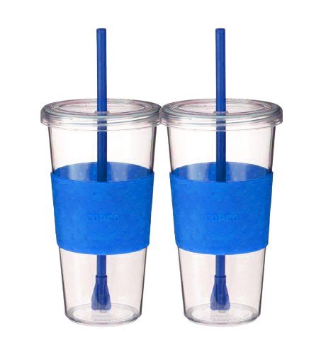 Copco 2 Pack Sierra Cold Tumbler 24-Oz, Royal Blue - //coolthings.us