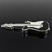 Usbkingdom 16GB USB 2.0 Flash Drive Novelty Metal Black Guitar Shape USB Thumb Drive Memory Stick Pendrive Jump Drive Flashdrive (Black)