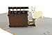 iGifts And Cards Mama Corgis N Puppies 3D Pop Up Greeting Card - Cute, Canine, Pet, Dog, Doggies, Half-Fold, Happy Birthday, Just Because, Thinking of You, Baby Shower, Friendship, Fun