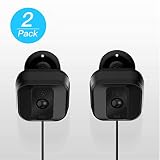 Blink XT XT2 Camera Wall Mount Bracket ,Weather Proof 360 Degree Protective Adjustable Indoor/Outdoor Mount and Cover for Blink XT XT2 Home Security Camera Anti-Sun Glare UV Protection Black(2 Pack)