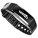 Beasyjoy Fitness Tracker with Heart Rate Monitor Waterproof Sports Bracelet Activity Run Exercise Tracking Armband Step Walking Counter Wireless Wristband Pedometer for iOS and Android Black