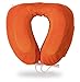 Cabeau Evolution Memory Foam Travel Pillow - The Best Neck Pillow with 360 Head & Neck Support - Orange