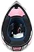 Youth Kids Offroad Gear Combo Helmet Gloves Goggles DOT Motocross ATV Dirt Bike Spiderman Pink , Large