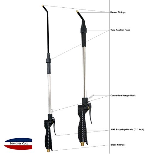 Air Compressor Extension Tube Nozzle Blow Gun. Blowgun 2FT 4FT
