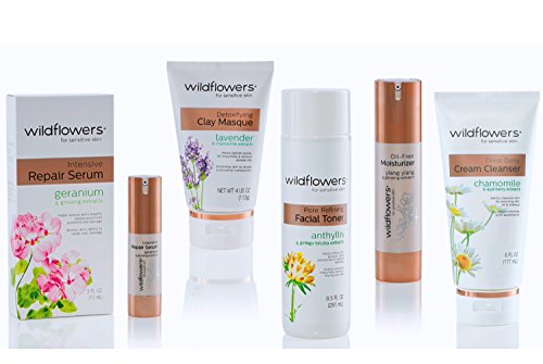 Wildflowers Detoxifying Clay Facial Masque, 4 Fluid Ounce