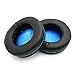 YunYiYi Leather Replacement Foam Ear Pads Pillow Earpads Cushions Cover Repair Parts Compatible with JVC Harx700 Harx900 HA-RX700 HA-RX900 Headphones (Blue)