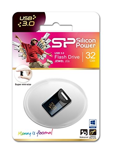 32GB Silicon Power Jewel J06 Compact USB3.0 Flash Drive Deep Blue