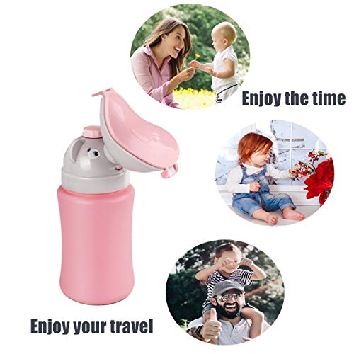 Baby Girls Child Kids Portable Emergency Urinal Potty Pee Pee Training Cup for Car Travel Camping