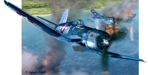 Revell Germany Vought F4U-1A Corsair Plastic Model Kit (1/32 Scale)