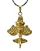 Across The Puddle, Ancient Golden Jet-7 Pendant Necklace,24k GP Golden Flyer,Pre-Columbian Quimbaya Airplane Jet,Ancient Aircraft,Ancient Astronauts,Original Golden Jets Collection, Metal, not known
