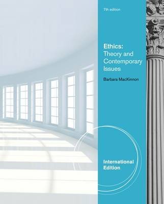 Ise ethics: theory & contemporary issues 1111185905 Book Cover