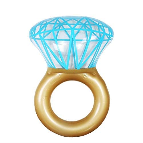 Mmydxd Diamond Swim Ring，inflatable Adults Swimming Ring， Thickened Pvc，safety Aid Float Seat Ring，swimming Pool, Water Park