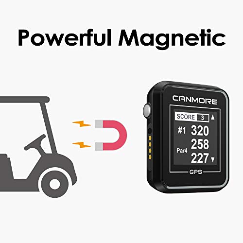 Canmore H300 Golf GPS Essential Golf Course Data and Score Sheet