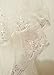 WDING 2 Tier Lace Sequins Appliqued Edge Bridal Wedding Veil Fingertip Length 35