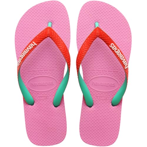 Havaianas - Top Mix, Tongs Confortables, Durables et Légères, avec Lanières Bicolores, Semelle Antidérapante, Adultes Unisexe