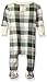 Burt's Bees Baby Baby Boys Sleeper Pajamas, Zip-Front Non-Slip Footie PJs, Organic Cotton