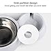 Cat Dog Feeder Automatic Water Bowl and Food Bowl Set, Dogs Cats Stainless Steel Feeder Bowl and Automatic Gravity Water Dispenser Double Pet Bowls Bottle for Small or Medium Size Dog Cats (Gray)thumb 4