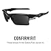 Revant Polarized Replacement Lenses for Oakley Fast Jacket XL Elite Stealth Black