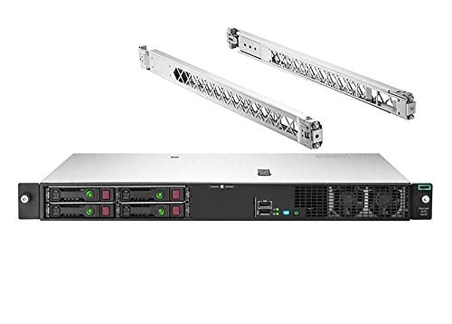 HPE ProLiant DL20 Gen10 Rack Server, Intel Xeon E-2136 6-Core 3.3GHz 12MB, 32GB DDR4 2666MHz RAM, 4TB SSD, RAID, iLO 5, 3 Years Warranty