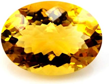 SriGem Natural Citrine (Sunela) 7 carat Citrine / 7 ratti sunehla approx weight - CERTIFIED