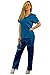 HyBrid & Company Women's Super Comfy Medical Scrubs set / Nursing Uniform