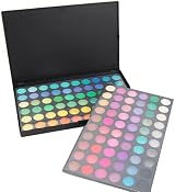 Accessotech 120 Colours Eyeshadow Palette Set 2 Palettes Black Case Professional view 4