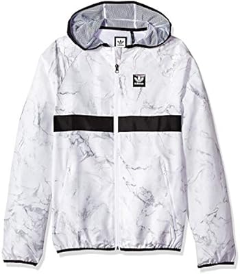 adidas marble bb packable mens windbreaker jacket