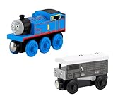 Thomas AND Toad - Thomas Wooden Railway Tank Train Engine - Brand New Loose