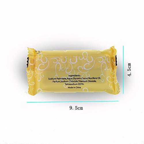 Everest Soap Bars 100 pack 22 grams (.78oz) Individually Wrapped Travel Soap Bar Amenities for Hotels & Motels,Resorts, Guests Toiletries, Bulk Discount Price, Made of Coconut Oil(cocos nucifera oil)