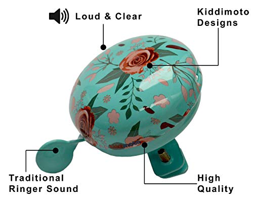 Kiddimoto - Steel Bicycle Bell for Kids | Perfect Loud Bike Ring Bell ...