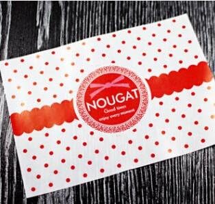 Ecago Nougat Candy Wrappers Wrapping Paper Twisting Wax Paper,500 Count (#5) S776