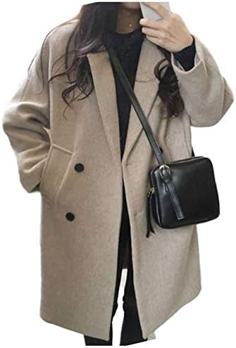 冬物セール！３サイズ展開 Pコート ボタン付き 暖かい コート アウター ジャケット レディース