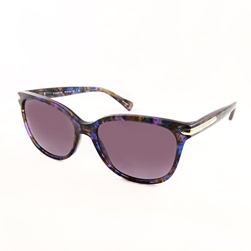 Coach Womens L109 Sunglasses (HC8132) Purple/Purple Acetate - Non-Polarized - 57mm