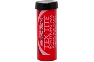 Bohning 1306 Tex-Tite Bowstring Wax 1oz, Clear