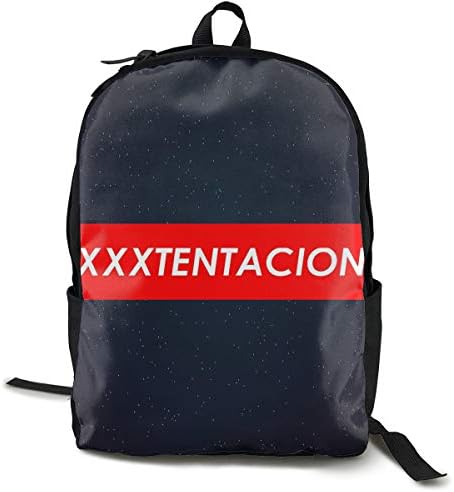 Molimine Xxxtentacion Men Women Canvas Backpack Fashion School Bag Casual Travel Backpack