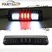 Partsam High Mount Stop Lights Third 3rd Brake Lights Replacement for Ford F150 F-150 04-08 2004 2005 2006 2007 2008 Smoked LED Rear Cab Roof Center Mount Brake Stop Tail Cargo Light Lamp
