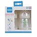 MAM Easy Start Anti-Colic Baby Bottle 5 oz, Slow Flow, Breastfeeding-Like Silicone Nipple Bottle, Reduces Colic, Gas, & Reflux, Easy-to-Clean, BPA-Free, Vented Baby Bottles for Newborns, 0-3 Months
