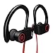 JDB Sport Wireless Bluetooth Headphones In-ear Earbud IPX4 Sweatproof Noise Cancelling for Samsung iPhone iPad HTC and More Smartphones (RED)