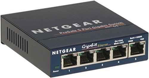 Netgear GS105NA 5-Port Gigabit Ethernet Switch 10/100/1000mbps