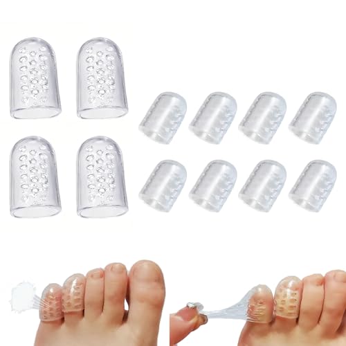 TIEROSTOTE Silicone Toe Sleeves Airflow Holes