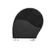 Senders Sonic Facial Brush for Him,Face Brush for Men,Silicon Vibrating Waterproof Cleansing System,Facial Cleaner and Masager (Black)