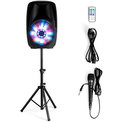 Buy Sonart 15" 1500W Powered Speakers, 2Way Full Range Portable PA