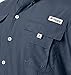 Columbia Men's Bahama II UPF 30 Short Sleeve PFG Fishing Shirt, Collegiate Navy, Small