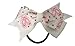 Sportybella - Dance Accessories, Hair Bow with Pink Ballet Slippers Design, Ponytail Holders - Gift for Dancers and Dance Enthusiasts, Hair Elastics