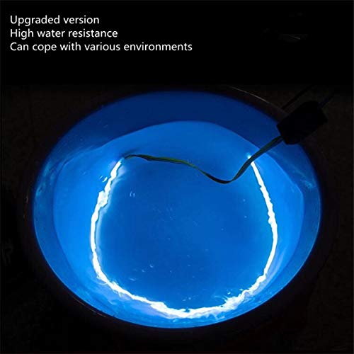 Ultrathin Flexible Led Light Strip 2 Pcs 18 Inch Dual Color LED Headlight Surface Strip Tube Light White & Amber Daytime Running Light Waterproof,Decorative Lamp,Running Light,Turn Signal Light(45CM)