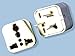 MXXGMYJ MagicW Grounded Plug Adapter America US to China Australia Power Adapter China New Zealand Power Adapter to China Travel Adapter