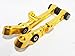1 Pair Front Lower Control Arms for 2003-2007 Nissan 350Z Coupe 2D/Convertible 2D 2003-2007 Infiniti G35 Base Coupe 2D (GOLD)