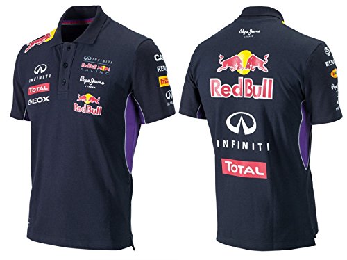Red Bull Men's Infiniti Red Bull Racing Official Teamline Polo Shirt